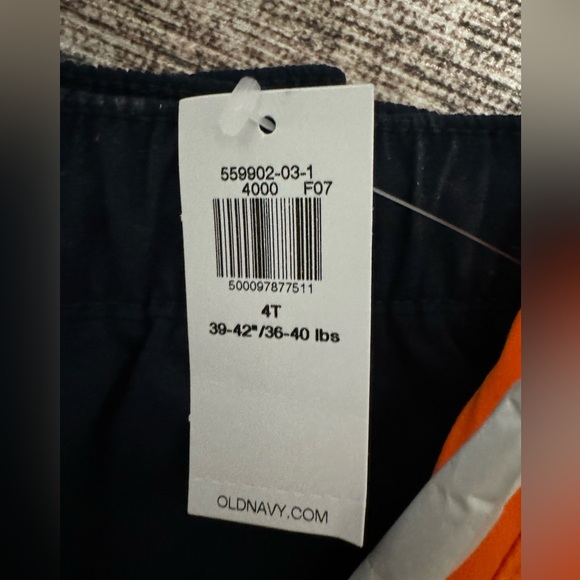 3 pairs of Old Navy Swim Trunks (Size: 4T) - Picture 2 of 2